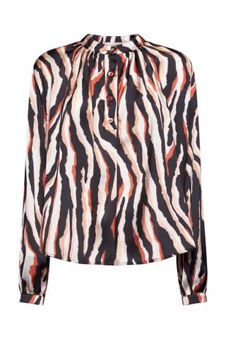 Blouse - Blanc et noir