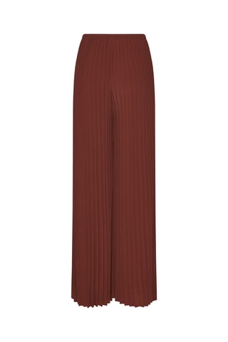 Pantalon plissé Gappel - Marron
