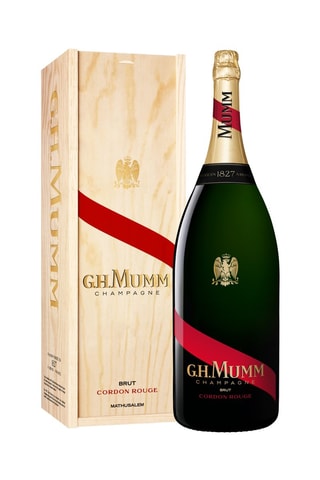 Champagne Cordon Rouge Brut Mathusalem avec caisse - 600 cl