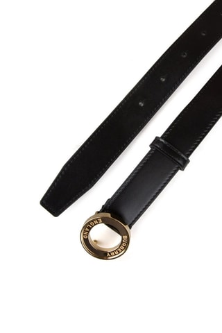 Ceinture en cuir Circ - Noir
