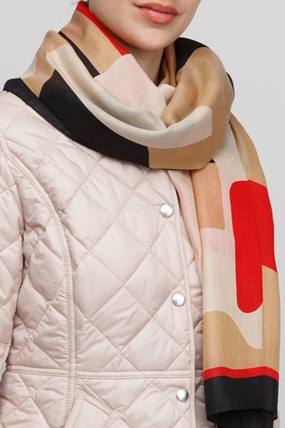 Carré en soie - Beige