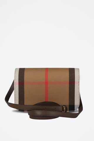 Pochette en cuir Ll Madison Mx Gbh - Marron ébèn