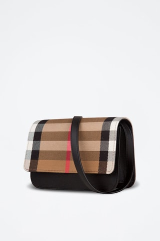 Sac bandoulière en cuir Mackford Mx Gbh - Noir