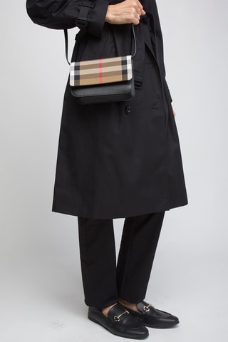 Sac bandoulière en cuir Mackford Mx Gbh - Noir
