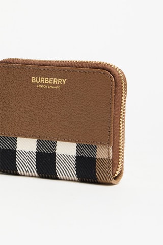 Porte-monnaie - Marron et beige