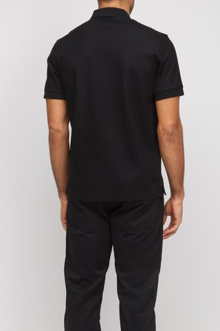Polo Hartford SS Zp - Noir
