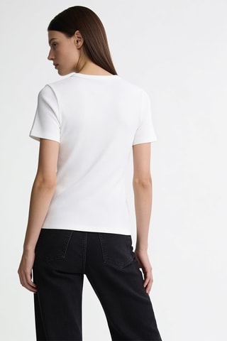T-shirt Kiah - Blanc