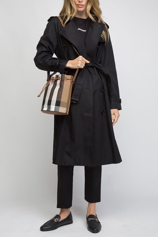 Sac seau Small Bucket Check - Blanc, noir et rouge