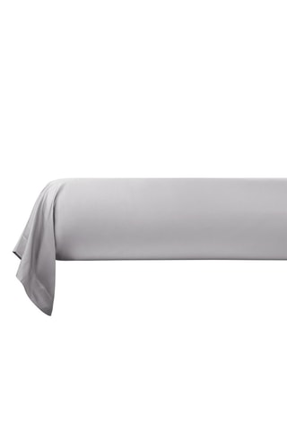 Taie de traversin en satin 120 fils/m² Opium - Gris