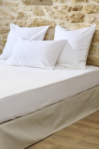 Drap-housse - Blanc