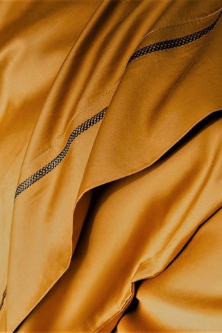 Drap en satin 120 fils/m² Opium - Doré