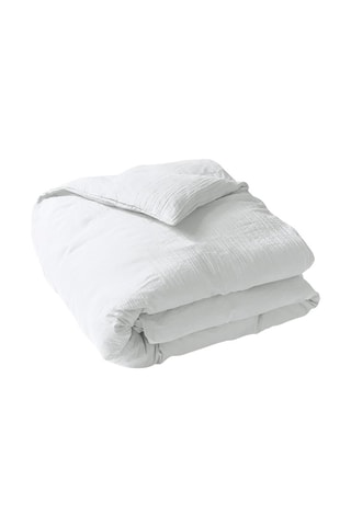 Housse de couette Gaze - Blanc