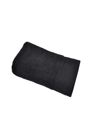 Serviette de toilette SDB - Noir