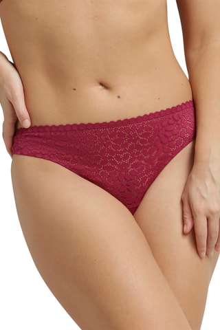 Tanga Essentiel Daily dentelle - Rose