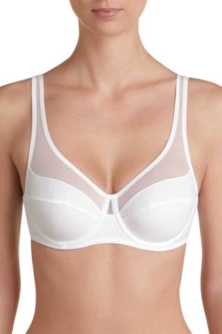 Reggiseno preformato con ferretti Generous Classique - Bianco  - DIM