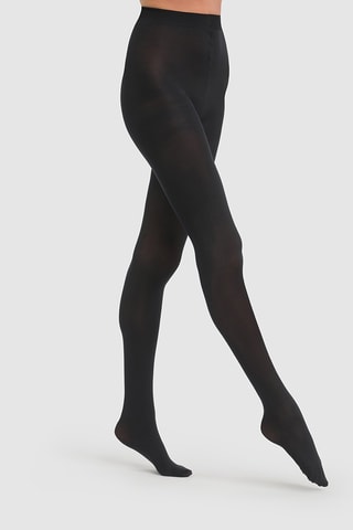 3 collants Style Opaque Velouté - 50 deniers - Noir 