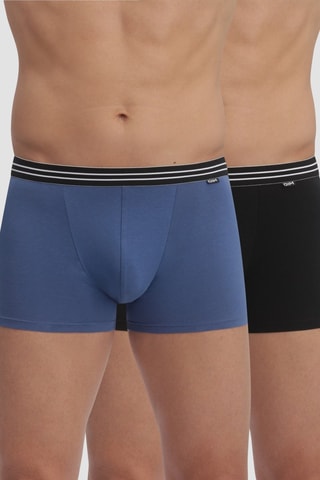 2 boxers Eco  - Bleu
