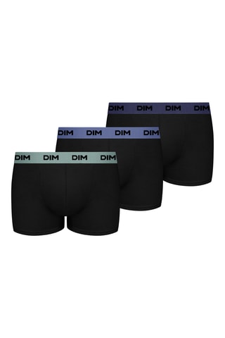 3 boxers Mix and Colors - Noir