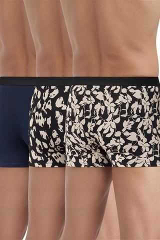 3 boxers Vibes Coton - Noir