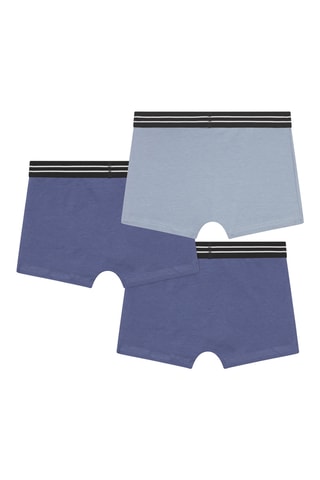 3 boxers Eco  Classic - Bleu