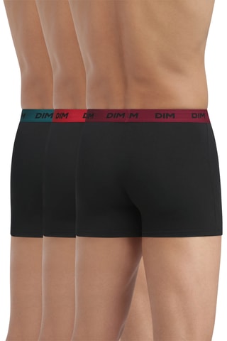 3 boxers Mix and Colors - Noir