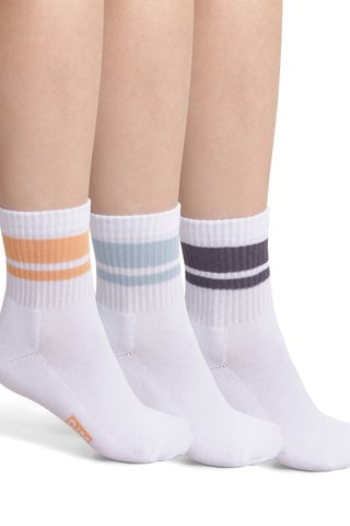 6 paires de chaussettes Sport - Blanc