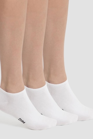 3 paires de socquettes Coton Nice Price - Blanc