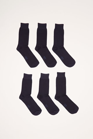 12 paires de chaussettes Coton Nice Price - Bleu marine
