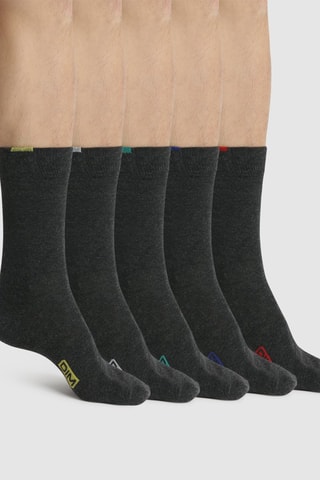 15 paires de chaussettes Eco  - Gris