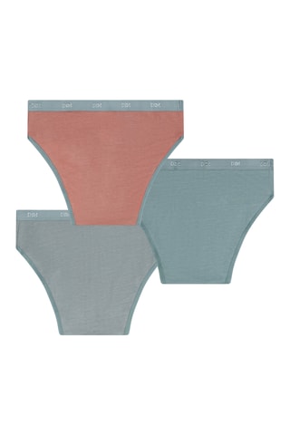 3 culottes Pocket Eco  - Gris et marron