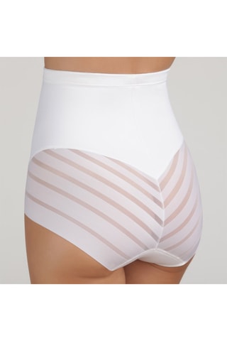 Culotte gainante taille haute Diam's Control Modern - Blanc