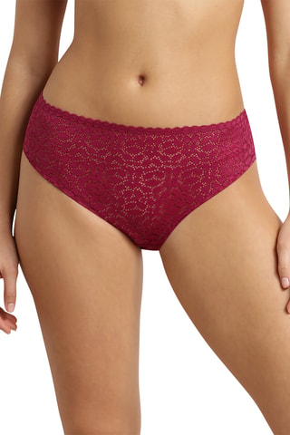 Culotte Essentiel Daily dentelle - Bordeaux