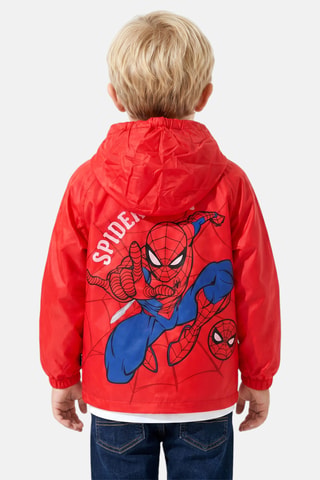 Regenjas met Capuchon Spider-Man Avengers Marvel - Rood