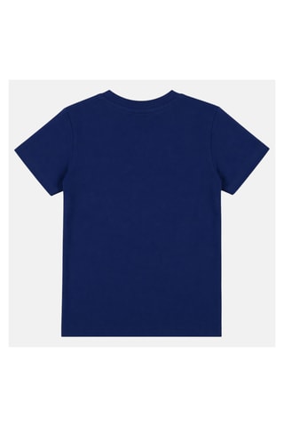 T-shirt Naruto Shippuden - Marineblauw - Wit, blauw en geel
