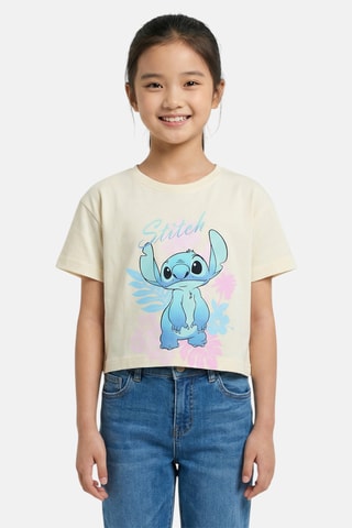 T-shirt Stitch Lilo & Stitch Disney - Jaune