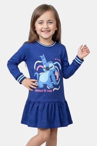 Jurk Stitch Lilo en Stitch Disney  - Marineblauw