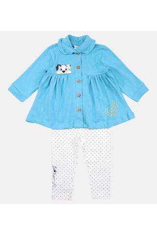 Chemisier et legging Les 101 Dalmatiens Disney  - Bleu