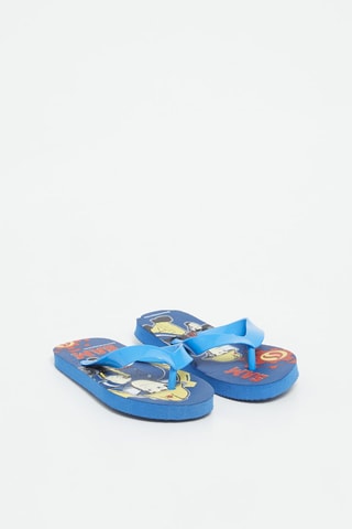 Slippers Sam De Brandweerman Blauw en Rood - Rood en blauw