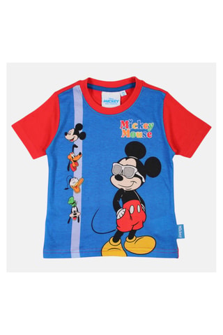 T-shirt Disney - Rood - Rood, blauw en geel