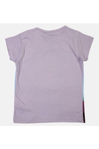 T-shirt La Reine des Neiges Disney  - Blanc, bleu et violet