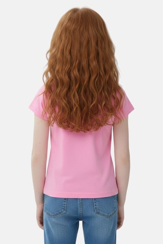 T-shirt Gabby et Pandy La Maison Magique - Blanc, marron, noir et rose