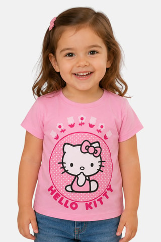 T-shirt Hello Kitty Sanrio - Rose