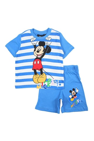 2-delige set Mickey Disney- Blauw - Blauw
