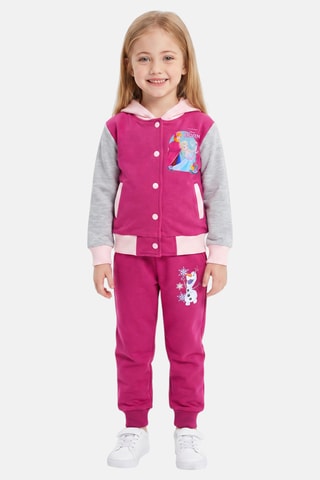 Baseball Jasje en Joggingbroek Frozen Disney - Paars