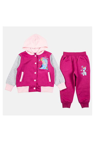 Baseball Jasje en Joggingbroek Frozen Disney - Paars
