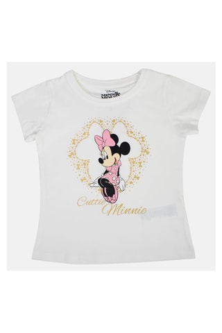 T-shirt Minni Disney  - Bianco