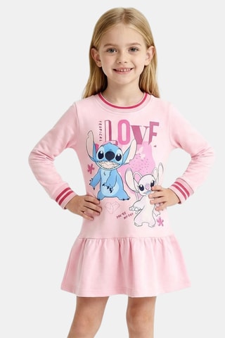 Jurk Stitch en Angel Lilo en Stitch Disney  - Roze