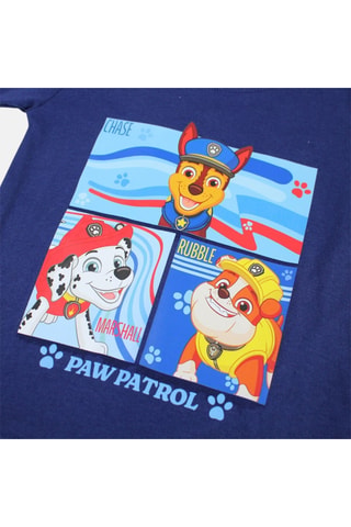 T-shirt Paw Patrol - Blauw - Marineblauw