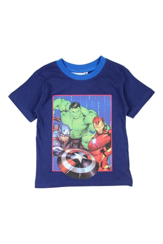 T-shirt et short Avengers Marvel  - Bleu marine