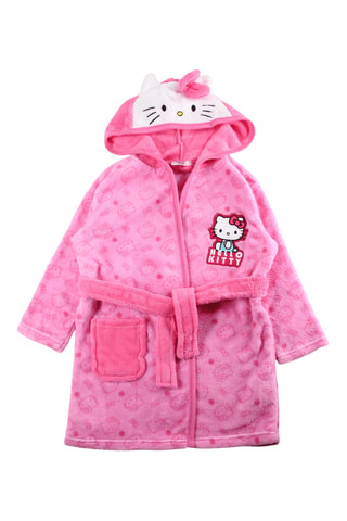 Accappatoio con cappuccio Hello Kitty  - Rosa
